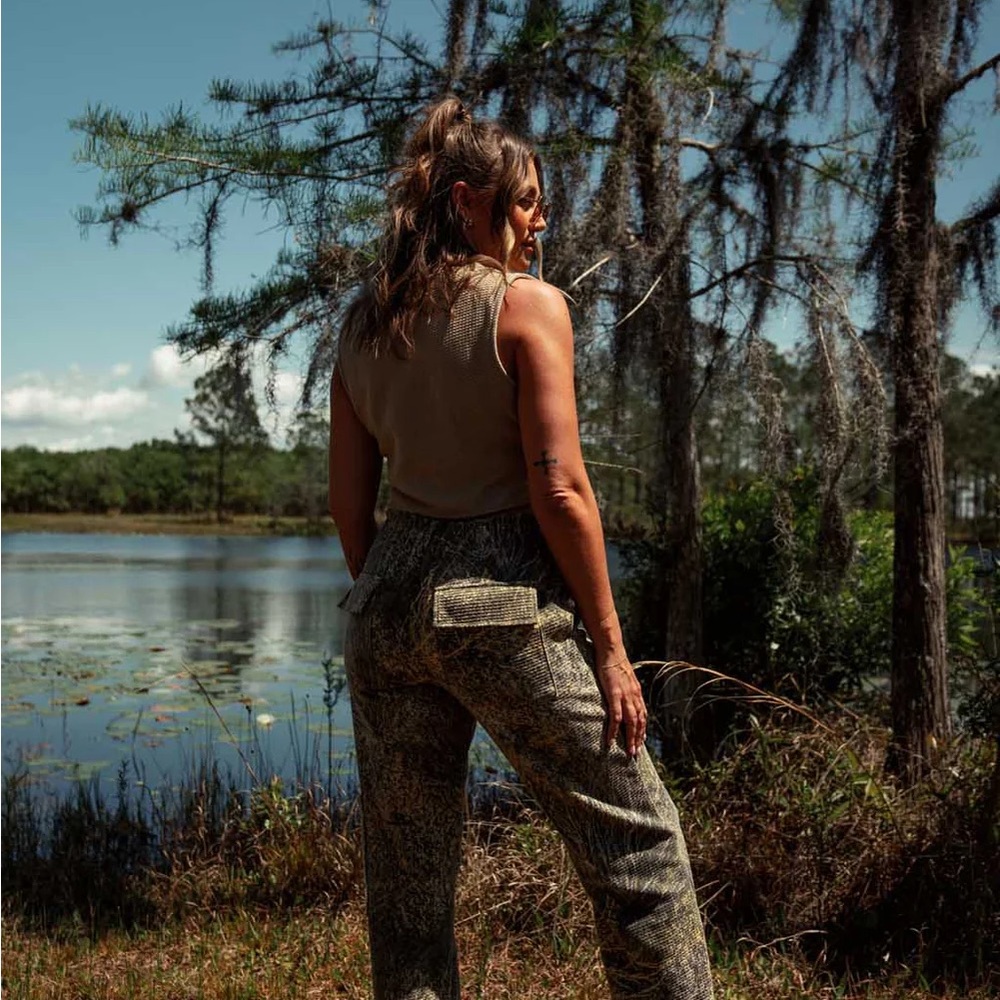 Tribe Kelley Waffle Pants - Mossy Oak Brush Camo - Picture 3 of 5